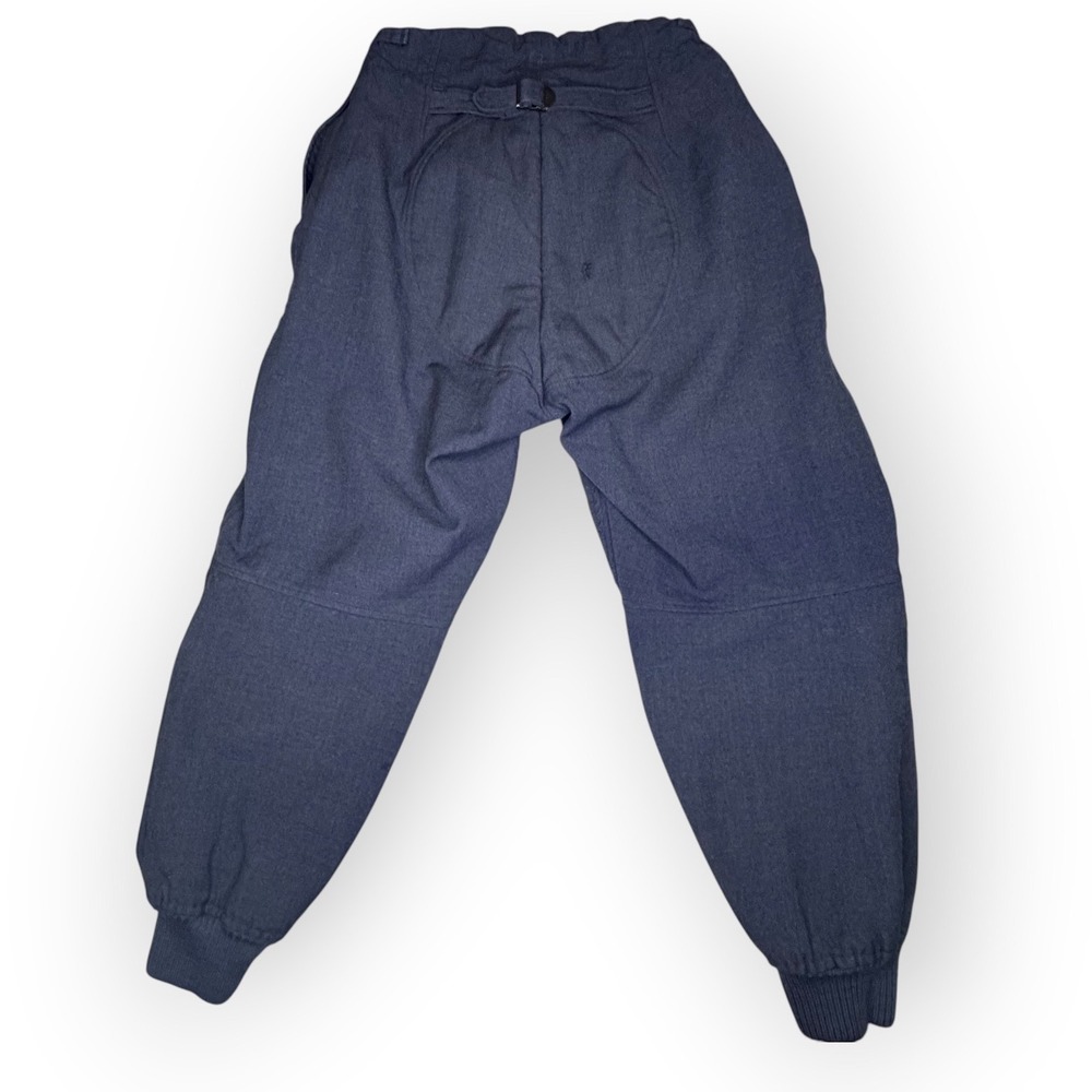 Vintage 1950's LW Foster Type F-1A Inner Flying Trousers Blue Military Pants - Picture 2 of 11